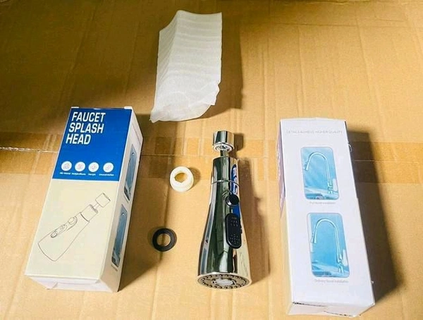 360-Degree Rotatable Faucet Sprayer