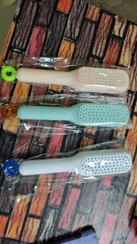 Self-Cleaning Anti-Static Massage One-Pull Clean Massage Comb Easy Clean Hair Brush (Pack Of 1