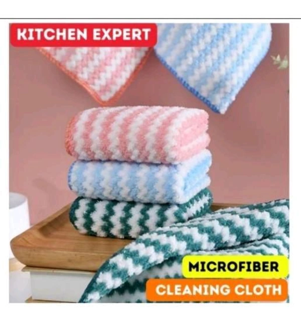 Highly Absorbent & Soft Multi-Purpose Cleaning Cloths (Pack of 8)