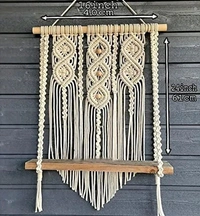 Macrame Wall Hanging Shelf