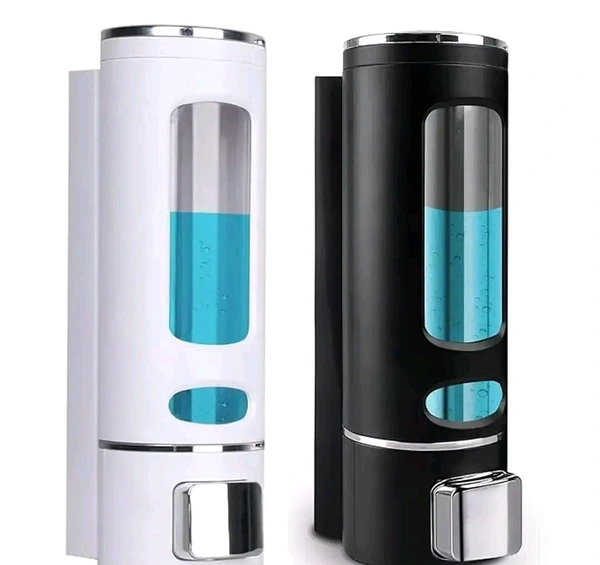 Metro Tree Wall Mount Transparent Liquid Soap Dispenser 400ml x 2