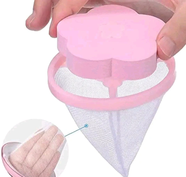 Washing Machine Floating Lint Mesh Bag Net 