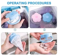 Washing Machine Floating Lint Mesh Bag Net 