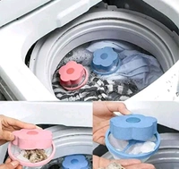 Washing Machine Floating Lint Mesh Bag Net 