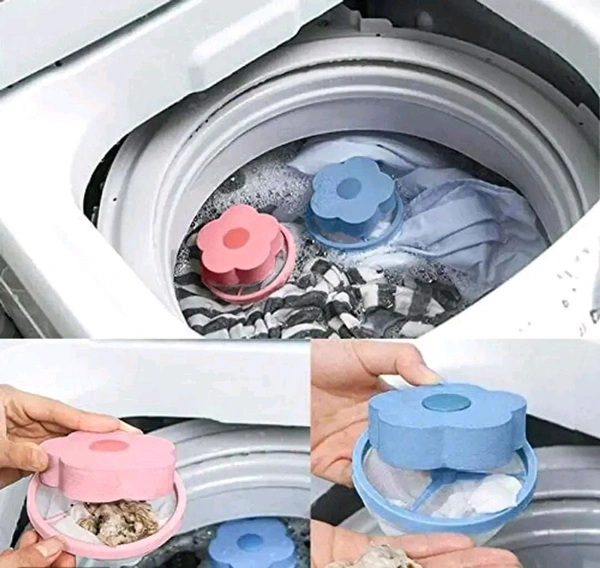 Washing Machine Floating Lint Mesh Bag Net 