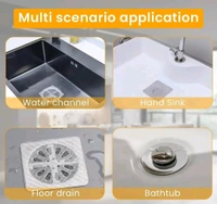Disposable Shower Drain Hair Catcher Pack Of 10