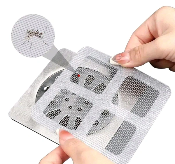 Disposable Shower Drain Hair Catcher Pack Of 10