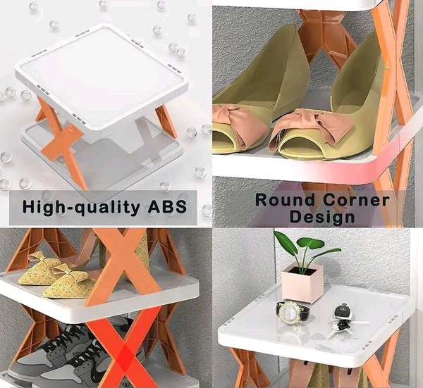 Foldable 5 Layer Shoe Rack 