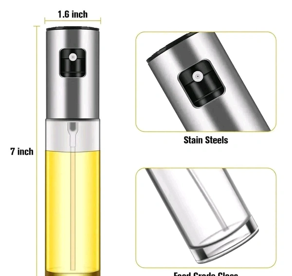 Oil Spray Botlle with Funnel for Cooking