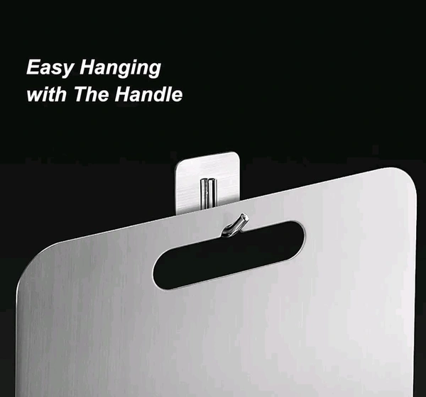 Stainless Steel Chopping Board with Peeler