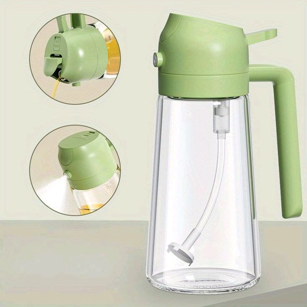 2 In 1 Oil Dispenser (Plastic 500ml)