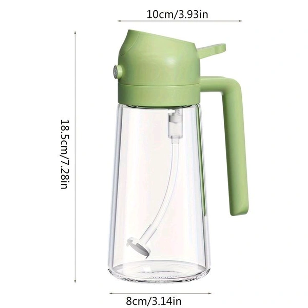 2 In 1 Oil Dispenser (Plastic 500ml)