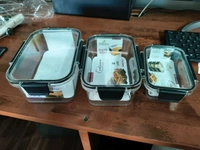 Set Of 3 Airtight Containers