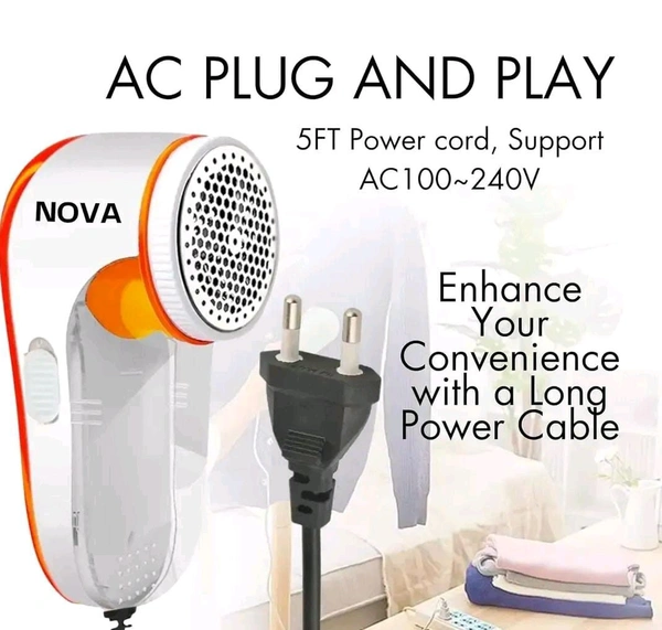 Portable Cordless Fabric Shaver Lint Remover