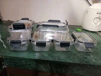 pack of 6 Unbreakable airtight best quality primiyam Kitchen Storage Container - 500 ml 