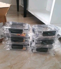 pack of 6 Unbreakable airtight best quality primiyam Kitchen Storage Container - 500 ml 