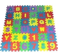 36 Pieces Mini Puzzle Foam Mat for Kids