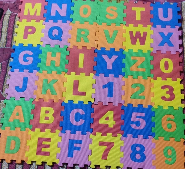 36 Pieces Mini Puzzle Foam Mat for Kids