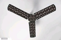 Ceiling Fan Cover 3 Blade cover,1 motor cover Waterproof Dustproof