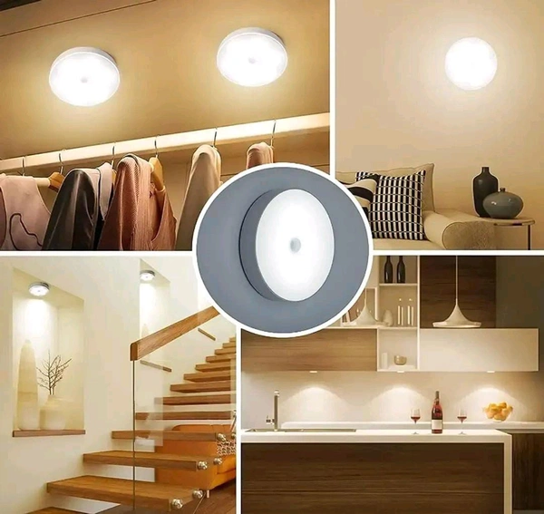 LED Light Body Motion Sensor Light for Home Auto On/Off  1pc