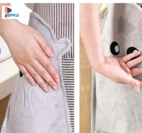 Waterproof and Oil-Proof Cooking Gown , Kitchen Fashion Home, Kitchen Apron Adult Female (Color : Brown/Khakhi)
