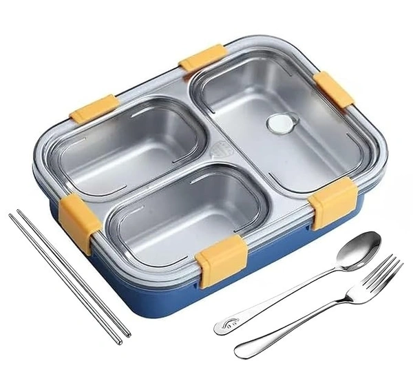 3 Compartment insulated lunch box