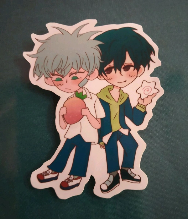 IvanTill sticker (Alien Stage) - 7cm*5cm approx, White
