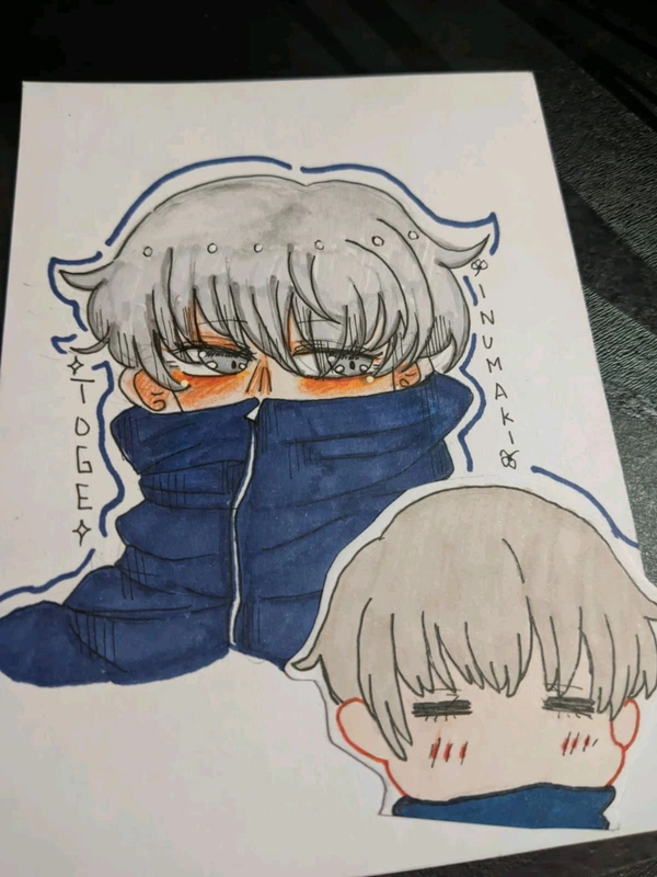 Toge Inumaki art  - 13cm*9.5cm