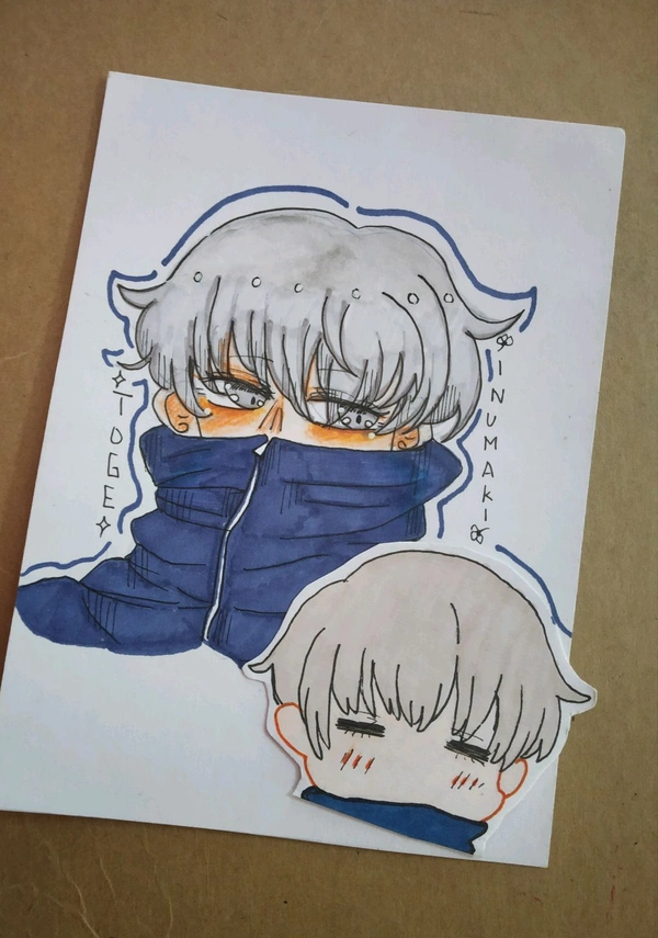 Toge Inumaki art  - 13cm*9.5cm
