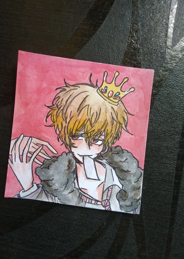 2in1 mini art (Vanitas + Sata Kyouya)