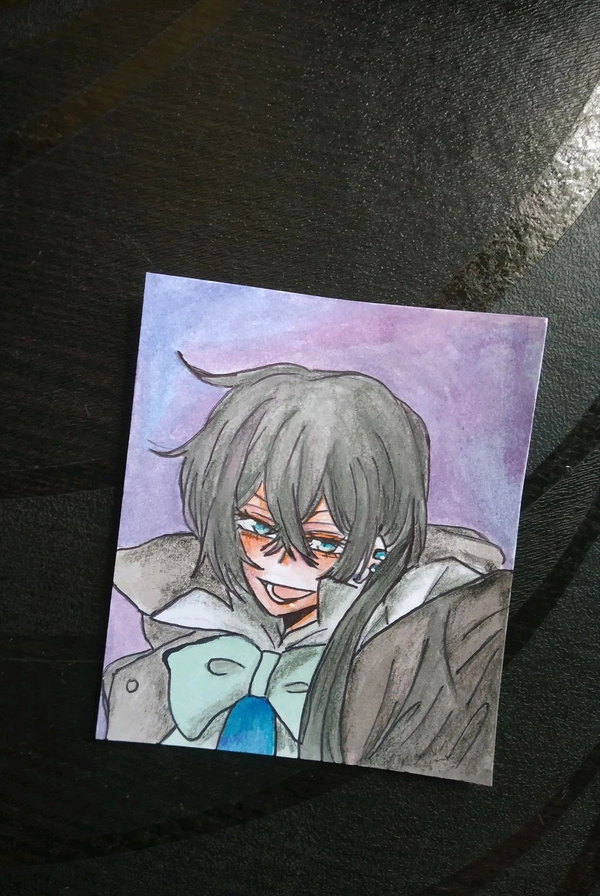 2in1 mini art (Vanitas + Sata Kyouya)