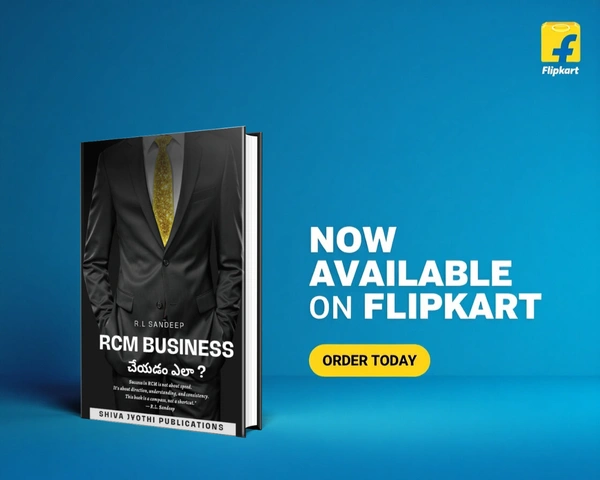 Shiva Jyothi Publications How to do RCM Business | R.L Sandeep | RCM బిజినెస్ చేయడం ఎలా? | Network Marketing Guide