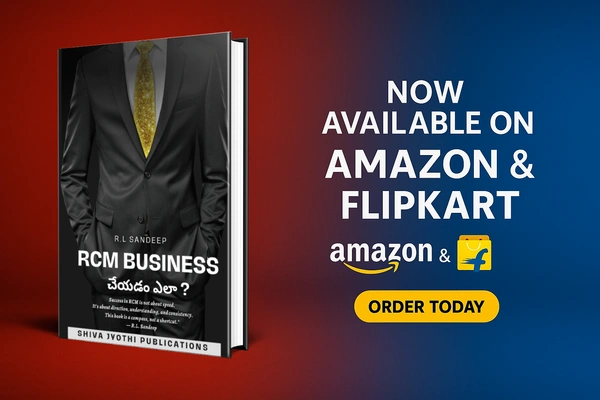 Shiva Jyothi Publications How to do RCM Business | R.L Sandeep | RCM బిజినెస్ చేయడం ఎలా? | Network Marketing Guide