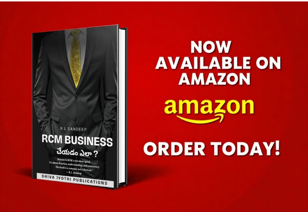 Shiva Jyothi Publications How to do RCM Business | R.L Sandeep | RCM బిజినెస్ చేయడం ఎలా? | Network Marketing Guide
