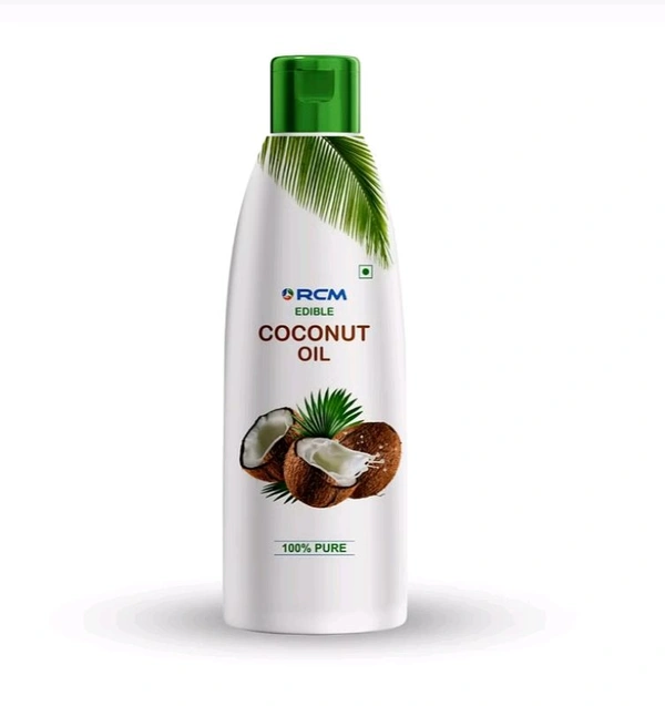 RCM Edible Coconut Oil bottle, 250 ml