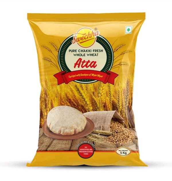 Swechha Chakki Fresh Atta, 5 kg