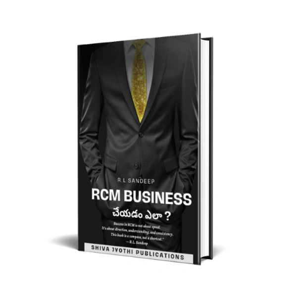Shiva Jyothi Publications How to do RCM Business | R.L Sandeep | RCM బిజినెస్ చేయడం ఎలా? | Network Marketing Guide