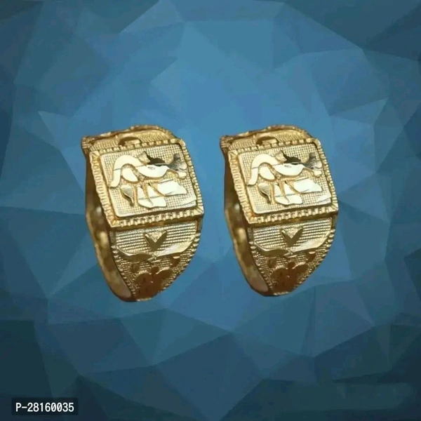 Men's Ring Combo 4pcs 334 COD AVAILABLE  - Golden Tainoi, Free Size