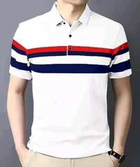 Men Tshirt  - White, Med