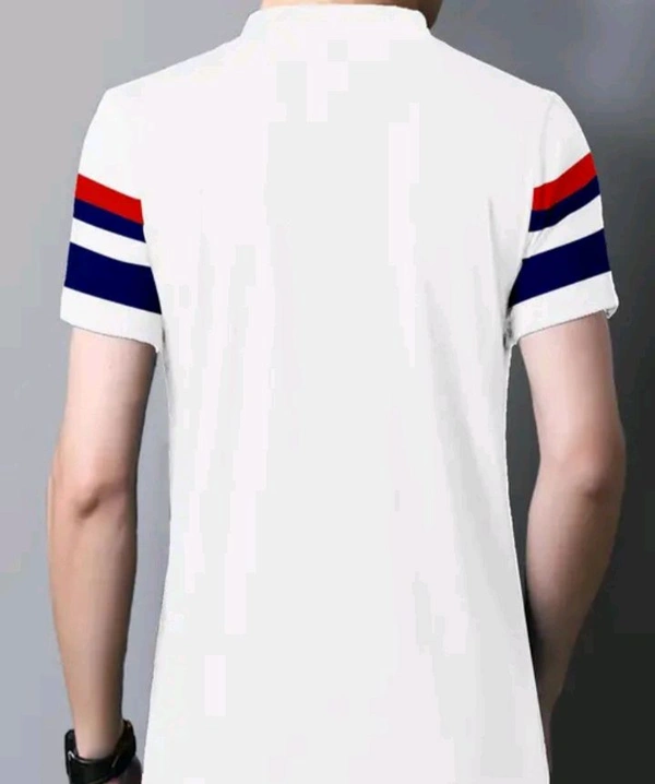 Men Tshirt  - White, Med
