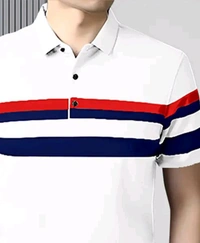 Men Tshirt  - White, Large