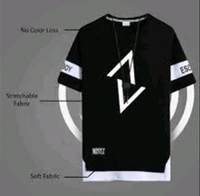  Boys Stylish T Shirt  - Black, Small