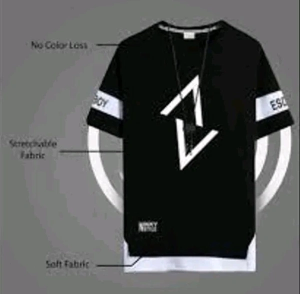  Boys Stylish T Shirt  - Black, Small