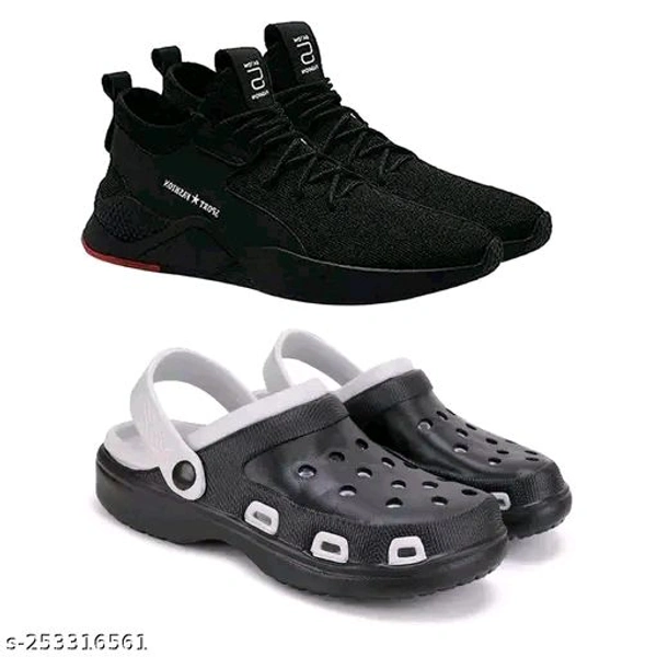 Trending Unique Shoes With Free Sleepers - Black, Size