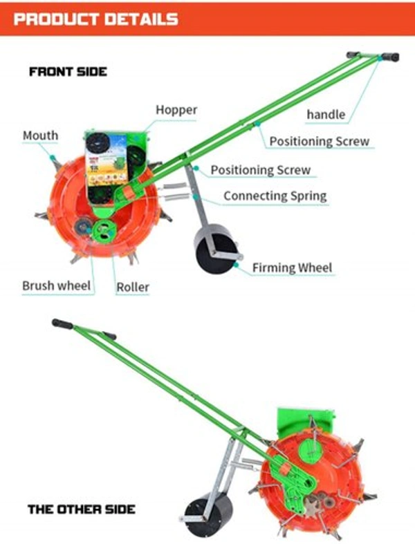 Krushi Store Hand Push Seed Drill Machine