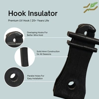 Krushi Store Hook + Corner Insulator Combo - Hook 1000 | Corner 80