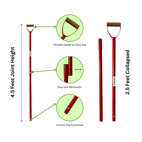 GN Agro Machineries Stirrup Hoe Handle