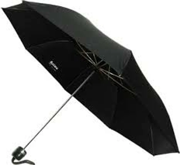 K.C Paul 3 Fold Umbrella ☂️ - Black