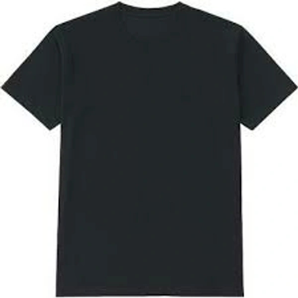 T-shirts Round Neck - Black, XL