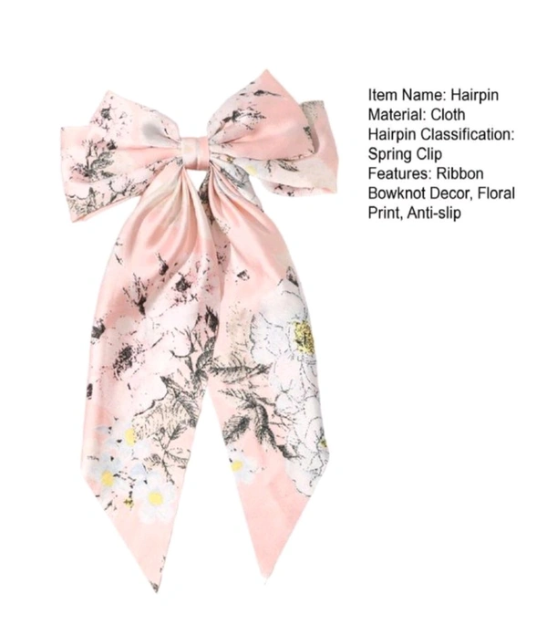 Pink Hair Clip